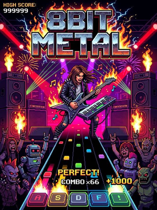 8BIT METAL oyun görüntüsü